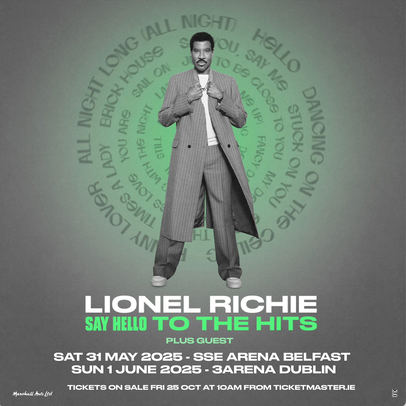 Lionel Ritchie Belfast