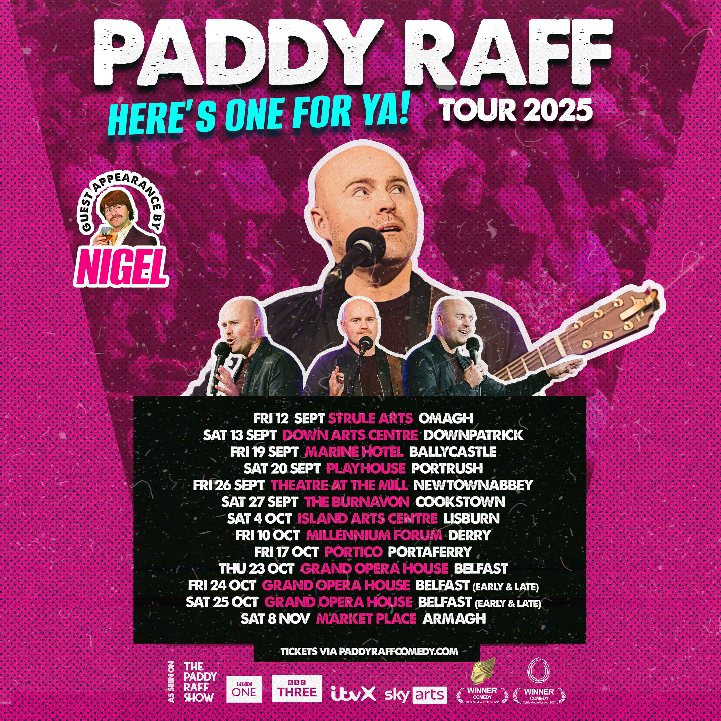 Paddy Raff in Belfast